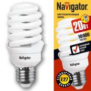 Лампа энергосберегающая Navigator 20-827-Е27 20Вт