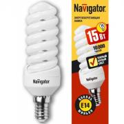 Лампа энергосберегающие Navigator 15-840-Е14 15Вт