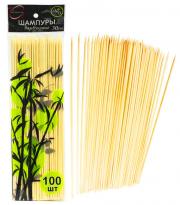 Шампуры для шашлыка бамбук по 100шт 200мм