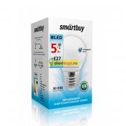Лампа светодиодная Smartbuy G45-5Вт Е27 (4000 К)