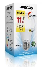Лампа светодиодная Smartbuy А60 Е27 11Вт (4000 К)