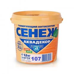 Сенеж аквадекор Х2-107(каштан)-0,9кг