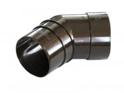 Колено 45 град DOCKE шоколад