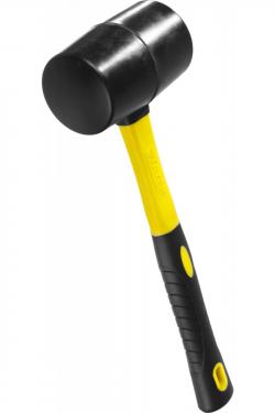 Киянка резиновая с фибер ручкой 900гр