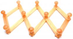 Вешалка для бани деревянная