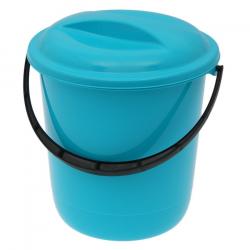 Ведро 12л Классика с крышкой
